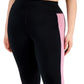 Legging Capri Colorblocked Feminina ID Ideology Rosa Tamanho 2X