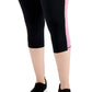 Legging Capri Colorblocked Feminina ID Ideology Rosa Tamanho 2X
