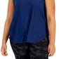 Conjunto de moletom feminino ID Ideology, azul, tamanho 1X