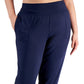 Calça jogger feminina ID Ideology azul tamanho 2X