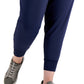 Calça jogger feminina ID Ideology azul tamanho 2X