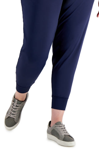 Calça jogger feminina ID Ideology azul tamanho 2X