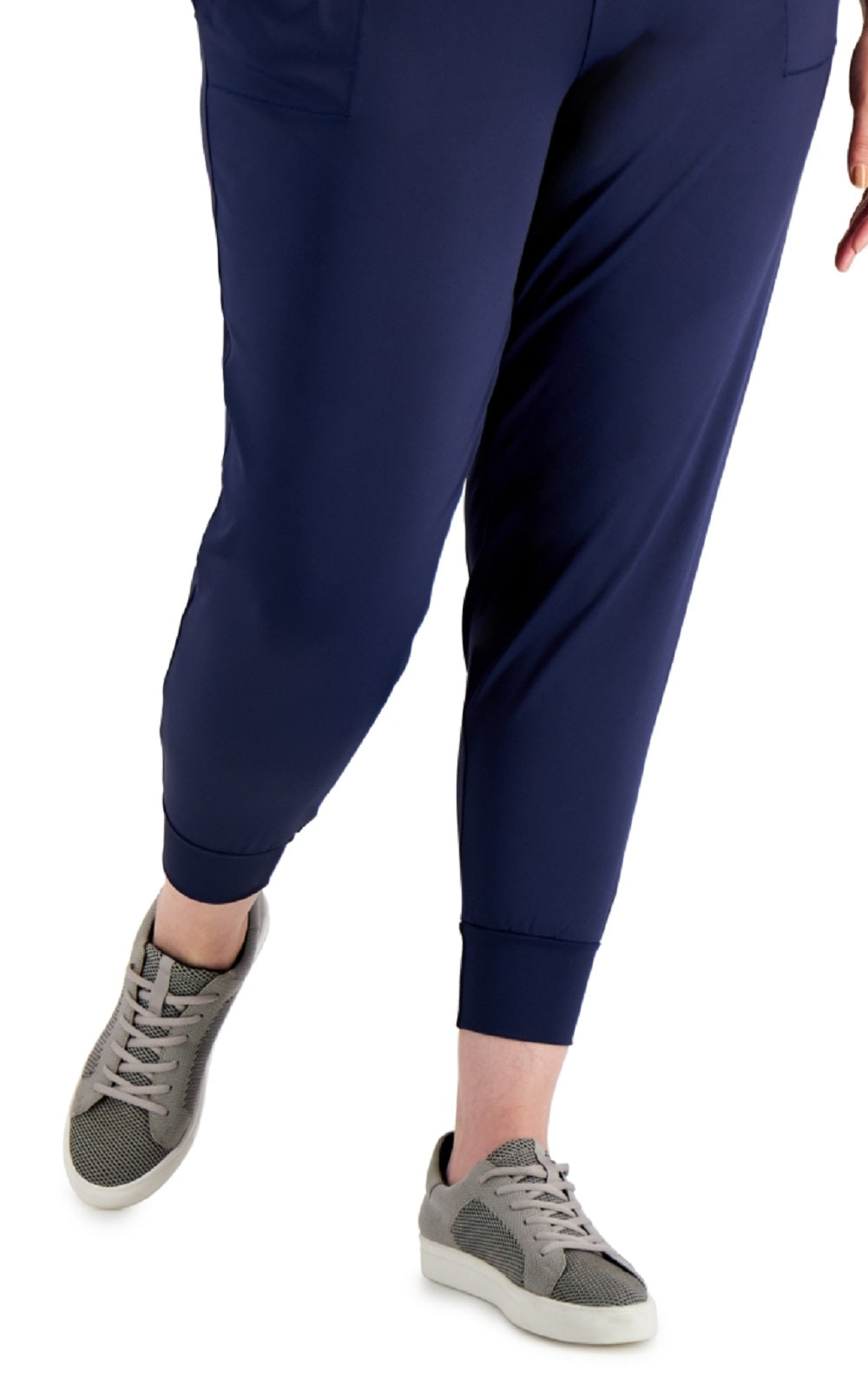 Calça jogger feminina ID Ideology roxa tamanho 3X
