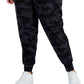 Calça jogger feminina estampada ID Ideology preta