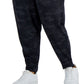 Calça jogger feminina ID Ideology com cordão, preta, tamanho 2X