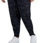 Calça jogger feminina ID Ideology com cordão, preta