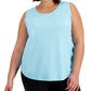 ID Ideology Regata feminina Birdseye Mesh Azul Tamanho 3X