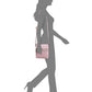 INC International Concepts Riverton Crossbody feminino rosa tamanho regular