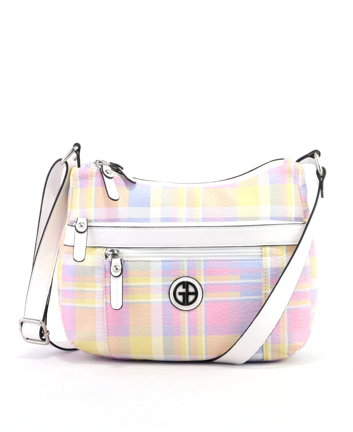 Giani Bernini Xadrez Hobo Feminino Branco Tamanho Único