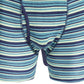 Cuecas boxer masculinas Alfani, pacote com 5, listradas e lisas, azul, tamanho pequeno