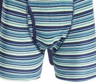 Cuecas boxer masculinas Alfani, pacote com 5, listradas e lisas, azul, tamanho pequeno