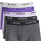 Pacote com 5 shorts masculinos Alfani estampados e lisos, cinza, tamanho pequeno