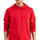 ID Ideology Moletom com capuz masculino de lã sólida vermelho tamanho pequeno