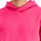 ID Ideology Moletom com capuz masculino de lã sólida rosa tamanho grande