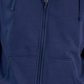 ID Ideology Moletom com capuz masculino regular fit sólido com zíper completo azul tamanho 2XL