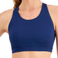 Conjunto de moletom feminino ID Ideology Essentials Sutiã esportivo de baixo impacto Azul Tamanho XX-G