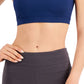 Conjunto de moletom feminino ID Ideology Essentials Sutiã esportivo de baixo impacto Azul Tamanho XX-G