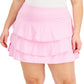 ID Ideology Saia-saia feminina com babados rosa tamanho 1X