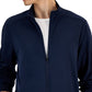 Jaqueta de malha masculina ID Ideology Regular Fit com absorção de umidade, azul, tamanho XX-G