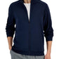 Jaqueta de malha masculina ID Ideology Regular Fit com absorção de umidade, azul, tamanho XXX-G