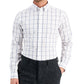 Camisa social masculina Club Room Slim Fit com elasticidade em 4 direções, branca, tamanho extragrande