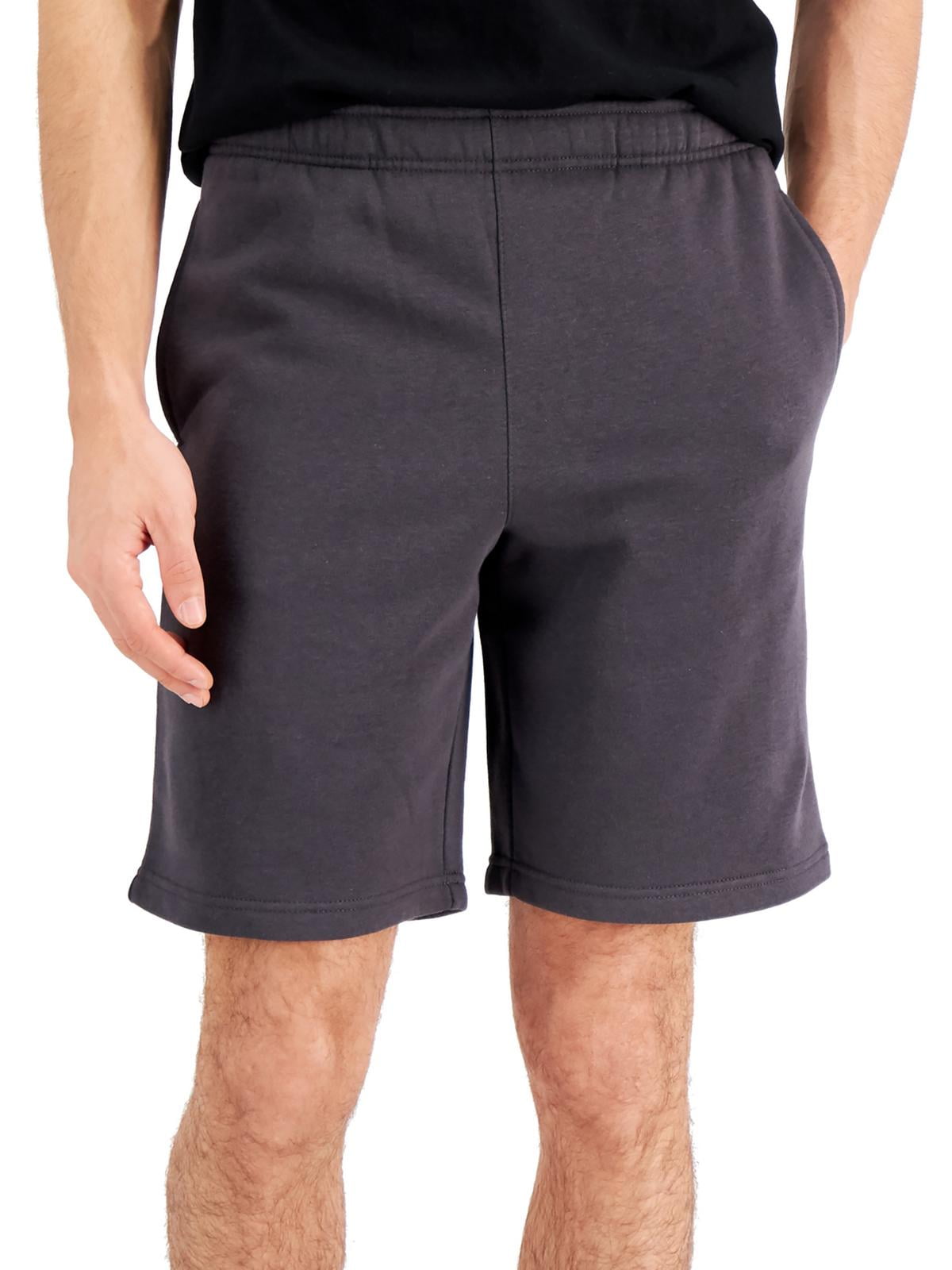 Shorts de lã masculino ID Ideology cinza tamanho 3X