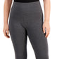 Leggings básicas femininas de cintura alta Style &amp; Co, cinza, tamanho extragrande