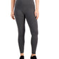 Leggings básicas femininas de cintura alta Style &amp; Co, cinza, tamanho extragrande