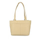 Bolsa tote feminina Giani Bernini em couro Nappa Classic, amarela, tamanho regular