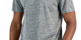 Camiseta de treino masculina Birdseye da ID Ideology, cinza, tamanho XX-G