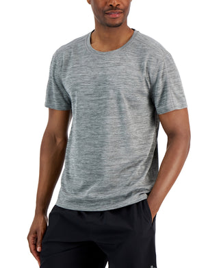 Camiseta de treinamento Birdseye masculina ID Ideology cinza tamanho 4X