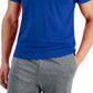 Camiseta de treino masculina Birdseye da ID Ideology, azul, tamanho 44