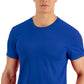 Camiseta de treinamento Birdseye masculina ID Ideology azul tamanho 4X