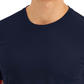 Camiseta de treino masculina Birdseye da ID Ideology, azul, tamanho M