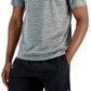 Camiseta de treino masculina Birdseye da ID Ideology, cinza, tamanho pequeno