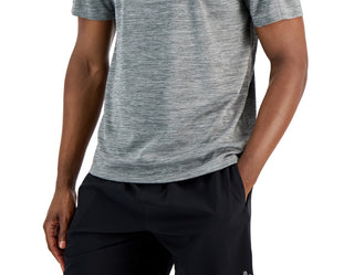 Camiseta de treino masculina Birdseye da ID Ideology, cinza, tamanho XX-G
