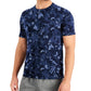 Camiseta de treino masculina com estampa Birdseye da ID Ideology, azul, tamanho 3X