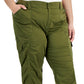Calça Capri Feminina Estilo &amp; Co com Barra Bungee Verde Tamanho Pequeno