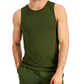 Camiseta de treino Birdseye masculina Id Ideology vermelha tamanho XXL