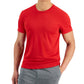 Camiseta de treinamento Birdseye masculina ID Ideology vermelha tamanho grande
