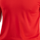 Camiseta de treinamento Birdseye masculina ID Ideology vermelha tamanho grande