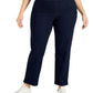 Calça jeans feminina Karen Scott, azul, tamanho 1X