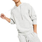 Moletom com capuz masculino Sun + Stone, cinza, tamanho grande