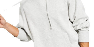 Moletom com capuz masculino Sun + Stone, cinza, tamanho grande