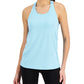 ID Ideology Camiseta regata feminina Active Racerback azul tamanho pequeno
