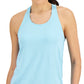 ID Ideology Camiseta regata feminina Active Racerback azul tamanho pequeno