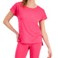 Camiseta feminina leve e tecnológica ID Ideology, rosa, tamanho grande