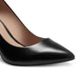 INC International Concepts Zitah Sapatos de bico fino femininos, pretos, tamanho 7 M