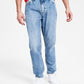 Calça Jeans Masculina Sun + Stone Relaxed Fit Azul Tamanho 30X32