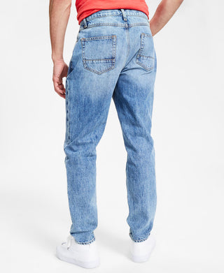 Calça Jeans Masculina Sun + Stone Relaxed Fit Azul Tamanho 30X32